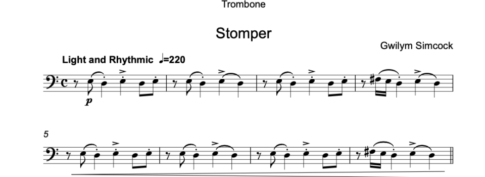 Trombone Clip